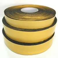 waterproof fireproof Rubber foam tape/ rubber foam sheet with adhesive